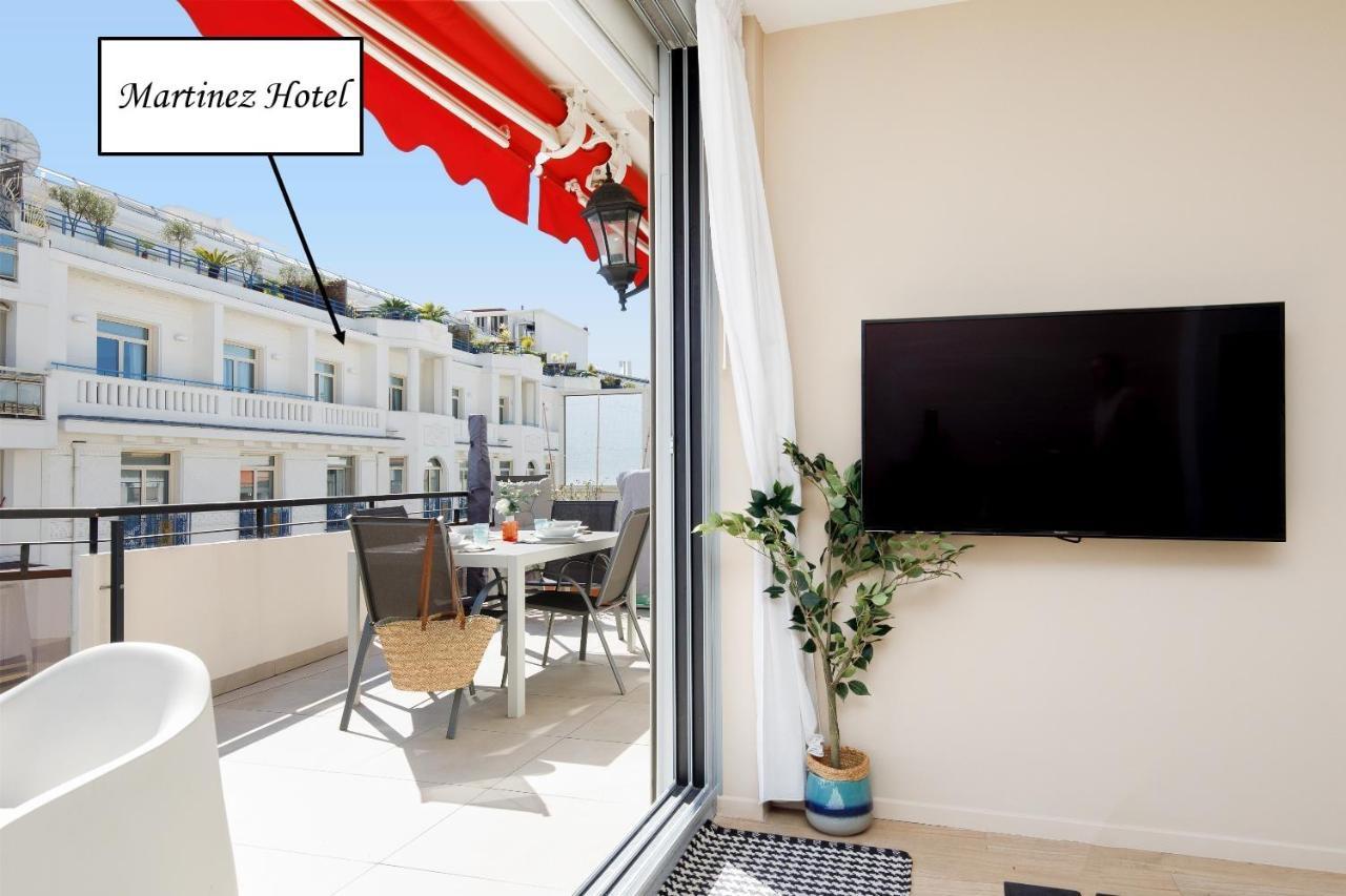 Apartamento Xxl 2 Beds With Xxl Terrace Next To Martinez Cannes