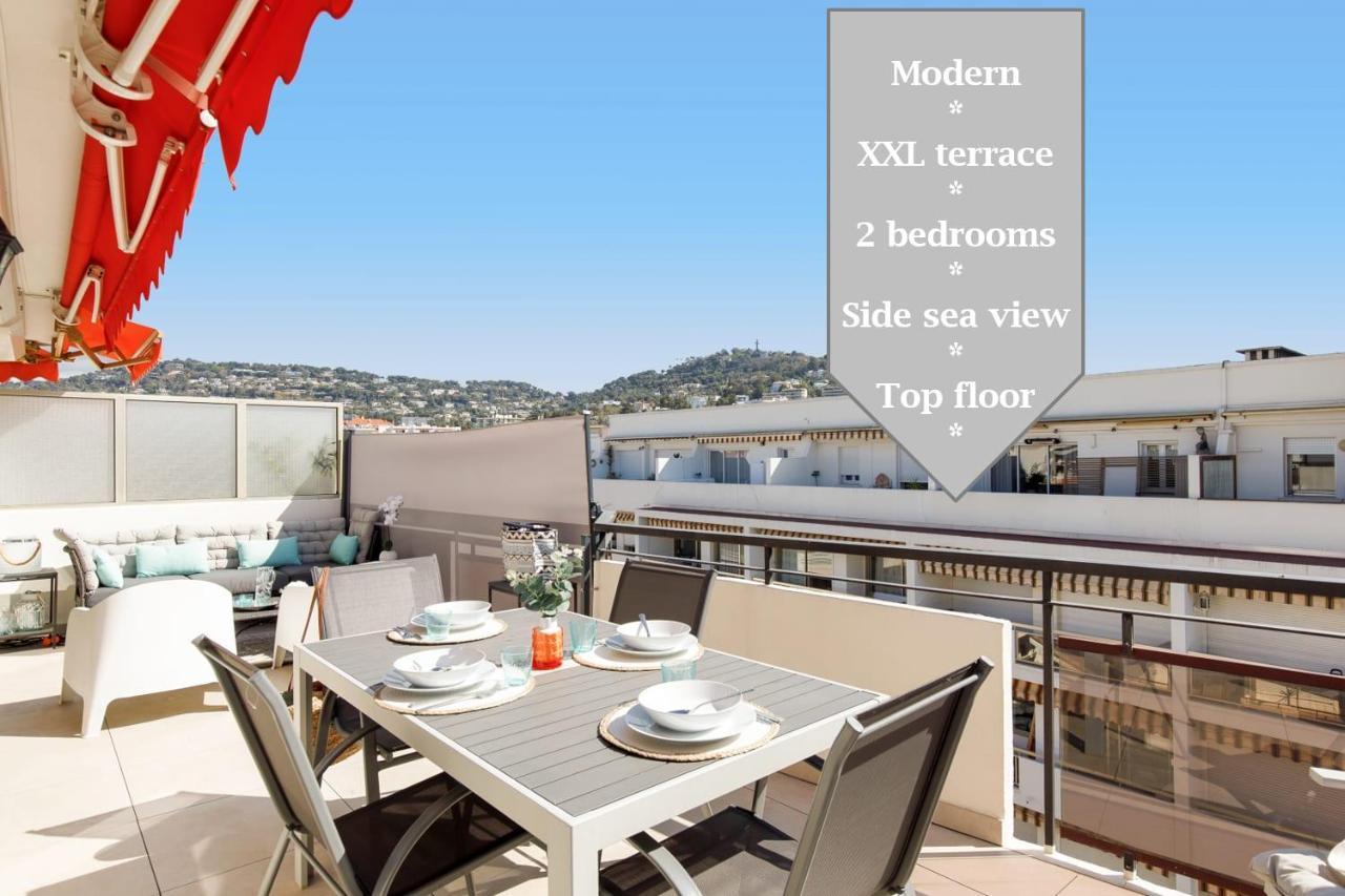 Apartamento Xxl 2 Beds With Xxl Terrace Next To Martinez Cannes